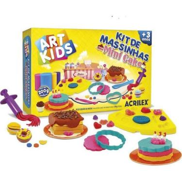 Imagem de Massa Para Modelar Criativa Art Kids Mini Cake 200g