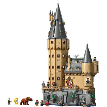 Imagem de Conjunto de Blocos de Montar Lego Harry Potter o Castelo de Hogwarts a Torre Central 76454 com 2135 Peças