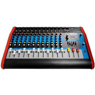 Imagem de Mesa De Som Analógica Amplificada Soundvoice MA1230X 12 Canais C/ Efei
