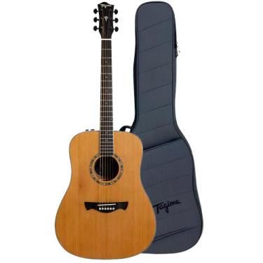 Imagem de Violão Tagima TLM100 NT Natural Tulum Series Eletroacústico C/ Bag, UN