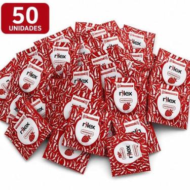 Imagem de Econômico Kit 50 Sachês Gel Lubrificante Rilex 5g - Aroma Mor Sachês