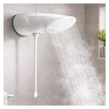 Imagem de Ducha Lorenzetti Top Jet Eletrônica 7500W 220V Regulagem Gradual Haste
