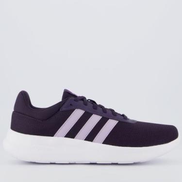 Imagem de Tênis Adidas Lite Racer 4.0 Roxo e Branco, 34