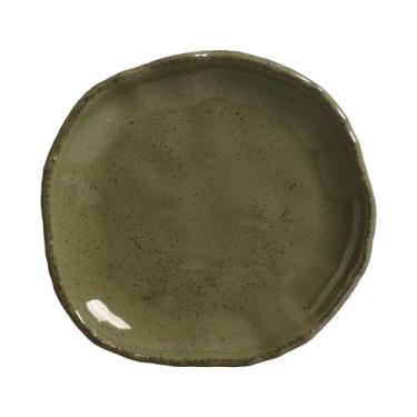 Imagem de Conjunto com 4 Pratos de Sobremesa Orgânico Eco Jade Ø19cm - Porto Bra