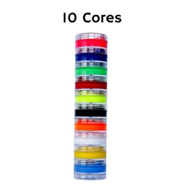 Imagem de Tinta Facial Corpo Cremosa 10 cores - Rostinho Pintado