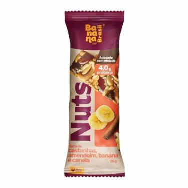 Imagem de Barra de Cereal Nuts Banana e Canela Banana Brasil 25g
