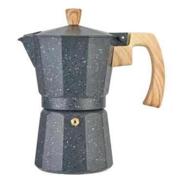Imagem de Cafeteira italiana 6 xicaras cinza - casambiente