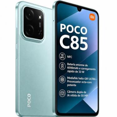 Imagem de POCO C85 256GB 8GB 50mp tela 6,9 120Hz NFC Ultra Fluidez Bateria Grand