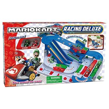 Imagem de EPOCH Games - 7390 Mario Kart Racing Deluxe, Cor: Multicolor