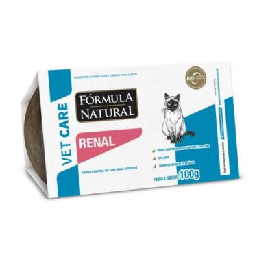 Imagem de Kit 4 Fórmula Natural Vet Care Renal Gatos Úmida 100g medida:100g