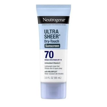 Imagem de Protetor Solar Toque Seco, Ultra Sheer, FPS 70, 88mL, Neutrogena