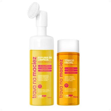 Imagem de Kit LabPop by Labotrat Trava na Maciez: Espuma de Limpeza 130ml e Tôni