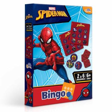 Imagem de Jogo de Bingo Infantil - Marvel - Spiderman - Toyster