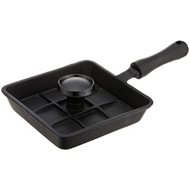 Imagem de Norpro Mini panela Panini de ferro fundido com prensa, 15 cm, conforme mostrado