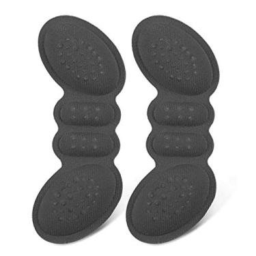 Imagem de Palmilhas femininas 1 par Inserções de almofada Sapatos de silicone para salto alto Ajustar o tamanho Adesivo anti-derrapante forro de calcanhar Punhos de protetor adesivo para alívio da dor Insertos