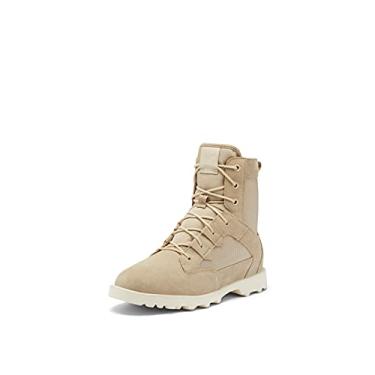 Imagem de Sorel Botas masculinas de camurça impermeáveis Caribou OTM, Fóssil Antigo, Giz, 9.5