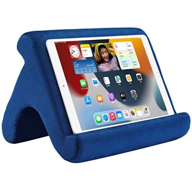 Imagem de SAMHOUSING - Suporte de Almofada para Tablet, Base para Cama com 3 Ângulos de Visão, Compatível com Todos os Tablets, Telefones e iPad Pro 9.7, 10.5, 12.9 Air Mini 4 3, Kindle, E-Reader e