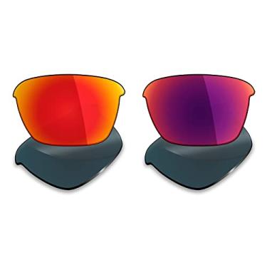 Imagem de Mryok 2 pares de lentes polarizadas de substituição para óculos de sol Oakley Thinlink – Opções