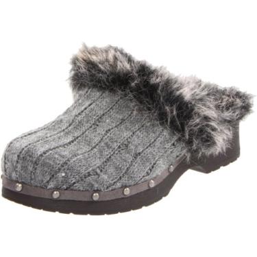 Imagem de UNIONBAY Jenna Clog (criança pequena/criança grande), Cinza, 12 Little Kid