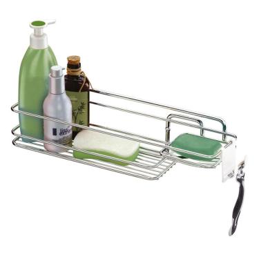 Imagem de Suporte Porta Shampoo Sabonete De Parede Cromado - 998 Future