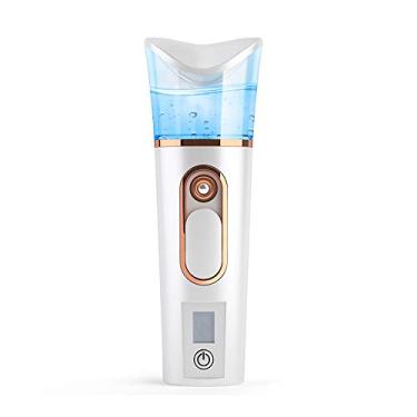 Imagem de FATUXZ Handy Nano Mist Sprayer com analisador de pele testador de umidade, extensões de cílios portáteis atomização facial, vaporizador, mini frescor com grande capacidade, hidratante