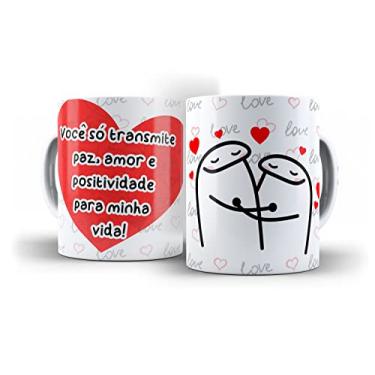 Imagem de Caneca Flork Voc? s? transmite paz, amor e positividade