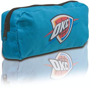 Imagem de NBA Estojo Necessaire Oklahoma Thunder - Cosméticos - Laranja - Armazenamento de maquiagem para viagem