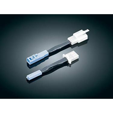 Imagem de Kuryakyn 7300 Acessórios de iluminação de motocicleta: Plugue adaptador para luzes de seta/pisca-pisca dianteira, 2006-17 Honda Gold Wing GL1800 motocicletas, 1 par