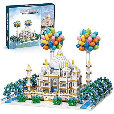 Imagem de Taj Mahal Nano Mini Building Blocks 4688 Pieces, Building Blocks Kit Building Blocks for Kids, World Famous Architectural Model Building Blocks Kit