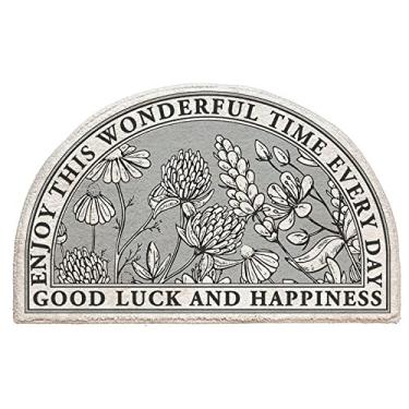 Imagem de SHENGANG Tapete de banheiro Microfibra Banheira Piso Lateral Antiderrapante Tapetes de entrada de banheiro Tapetes para animais de estimação Capacho para chuveiro, 18,40x60cm