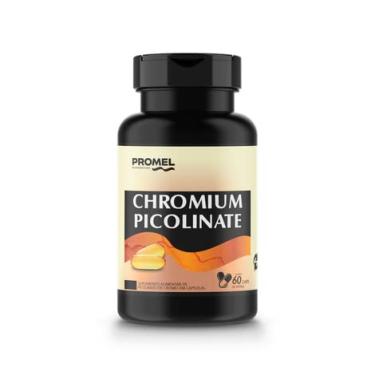 Imagem de Picolinato de Cromo 60 Cápsulas 300 mg - ( Chromium Picolinate ) Promel