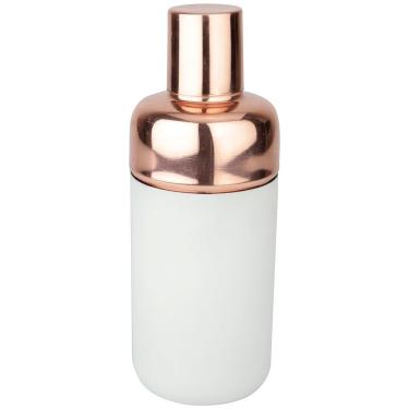 Imagem de Coqueteleira Fracalanza 28723 Branco/Cobre - 500 ml