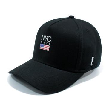 Imagem de Boné Nyc Bandeira Eua Hype Fitão Snapback Envio Imediato - Use Young