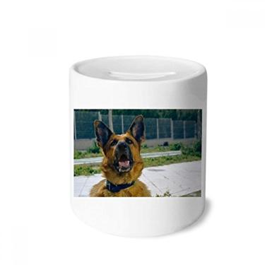 Imagem de DIYthinker Linda foto de animal de estimação de cachorro caixa de dinheiro caixa de cerâmica porta-moedas presente de cofrinho