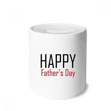 Imagem de DIYthinker Celebre o Dia dos Pais Festival de Bênção Caixa de Dinheiro Caixa de Cerâmica Porta-Moedas Presente