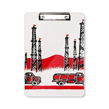 Imagem de Placa de apoio para placa de prancheta para carro Mountain Tower Chinese Revolution A4