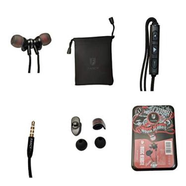 Imagem de Fone Ouvido Controle Volume Microfone Original Cx Metal P2