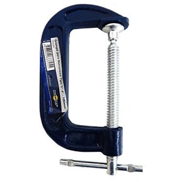 Imagem de Grampo Sargento Para Marceneiro 3 Pol. Tipo C 100mm Pesado