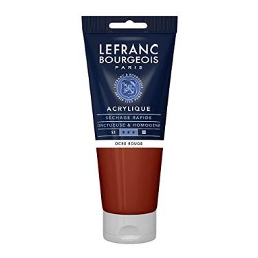 Imagem de Lefranc & Bourgeois Fine Tinta Acrílica, Vermelho (Red Ochre), 200 ml