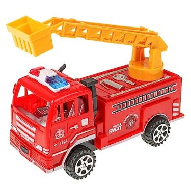 Imagem de Caminhão Bombeiros de Brinquedo Série Bombeiro 16 CM Carrinho Fricção