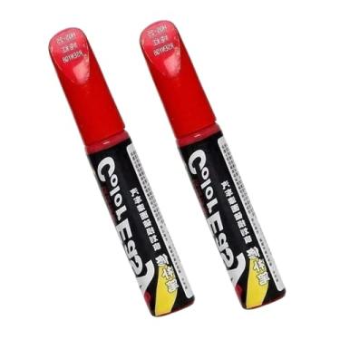 Imagem de Kit 2 Canetas Tinta Reparadora Tira Risco Automóveis Carro Moto Caminhões Pintar e Retocar Pneu Azulejo e Tênis Aplicador