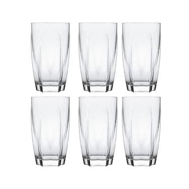 Imagem de Conjunto de Copos Long Drink Nadir Estela 460ml – 6 Peças