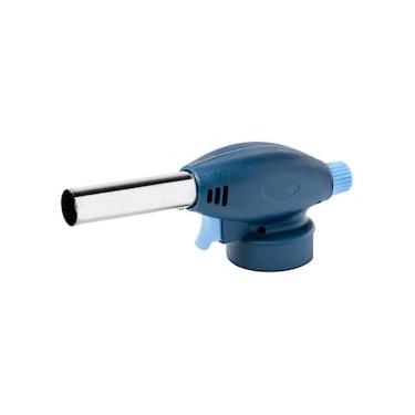 Imagem de Maçarico Multiuso Brinox Glacê em Aço Inox e ABS 17cm – Azul