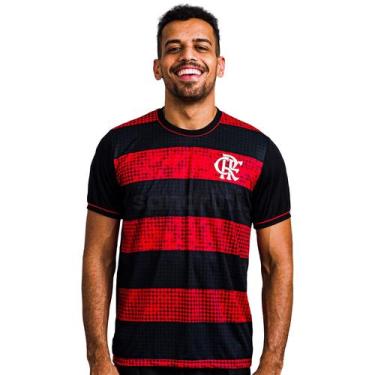 Imagem de Camiseta De Time Flamengo Classmate Menagão Braziline Sport