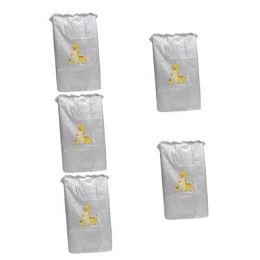 Imagem de Generic 5 Peças Capa Para Máquina De Lavar Roupa Capa Para Secadora Capa Para Secador De Desenho Animado Capa Para Máquina De Lavar Capa À Prova De Sol Protetor De Secador De Tecido