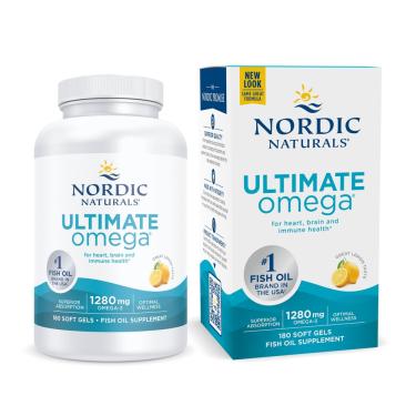 Imagem de Omega-3 Nordic Naturals Ultimate Lemon Flavor 180 cápsulas g