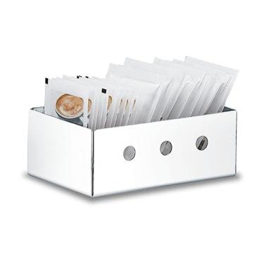 Imagem de Porta Saches de Açúcar e Adoçantes Parma, Brinox, Aço Inox