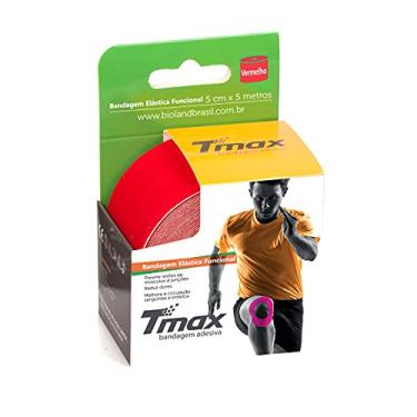 Imagem de MAX-T Fita De Kinésio Tmax Tape 5M X 5Cm Vermelho