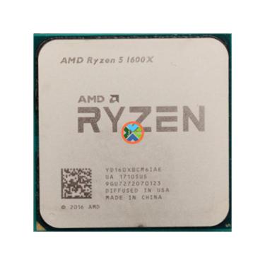 Imagem de Processador AMD-CPU de seis núcleos e doze fios  AMD Ryzen 5 1600X  R5 1600X  3 6 GHz  95W  L3