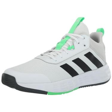 Imagem de adidas Originals Ownthegame 2.0 Tênis masculino, Branco/preto/cor do fornecedor, 41